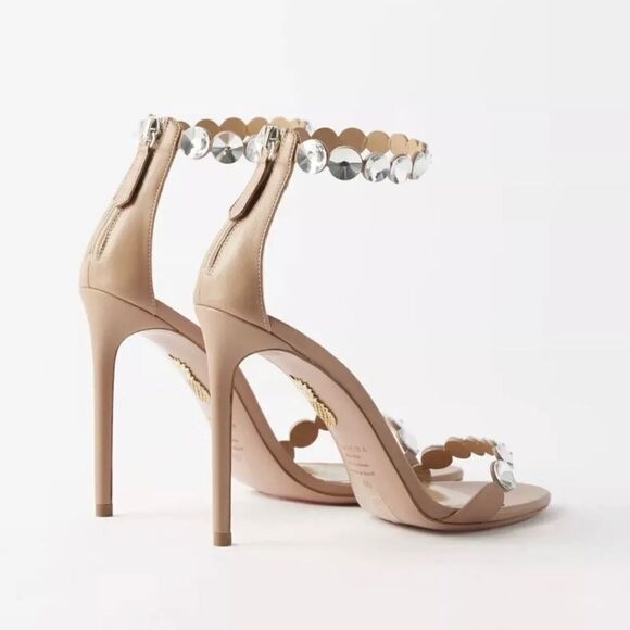 Aquazzura Maxi-Tequila Sandals 105mm size 37.5 - Picture 3 of 16